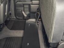 Rear Underseat Lockbox 19-22 Silverado/Sierra 1500 {19 New Body Style} / 20-21 2500HD/3500HD w/ Crew, Extended Cab Black Tuffy Security Products