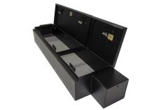 Rear Underseat Lockbox 19-22 Ram 1500 w/ Crew Cab Black Tuffy Security Products
