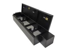 Rear Underseat Lockbox 19-22 Ram 1500 w/ Crew Cab Black Tuffy Security Products