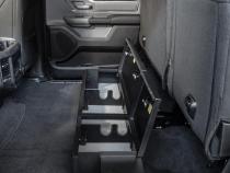Rear Underseat Lockbox 19-22 Ram 1500 w/ Crew Cab Black Tuffy Security Products