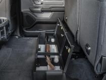 Rear Underseat Lockbox 19-22 Ram 1500 w/ Crew Cab Black Tuffy Security Products