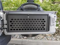 Tailgate Lockbox - 18-22 Wrangler JL MOLLE Panel Black Tuffy Security Products