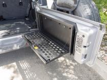 Tailgate Lockbox - 18-22 Wrangler JL MOLLE Panel Black Tuffy Security Products