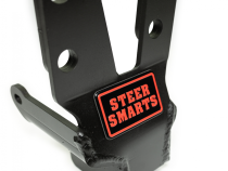 18-24 Jeep Wrangler/Gladiator JL/JT Yeti XD Sealed Bearing Sector Shaft Brace with Frame Side Track Bar Reinforcement Bracket - Steel Steering Box Only Steer Smarts