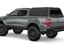 Ranger Truck Bed SmartCapEVOa  Adventure Matte Black 2024 Ford Ranger 5 Foot Short Bed SmartCap