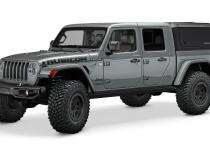 Gladiator Truck Bed Cap SmartCapEVOa Adventure Matte Black 20-Up Jeep Gladiator 5 Foot Short Bed SmartCap
