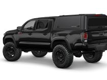 Tacoma Truck Bed Cap SmartCapEVOa Adventure Matte Black For 16-23 Toyota Tacoma 5 Foot Short Bed SmartCap