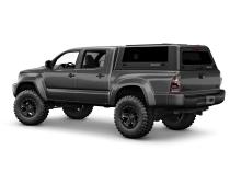 Tacoma Truck Bed Cap SmartCapEVOa Adventure Matte Black For 05-15 Toyota Tacoma 5 Foot Short Bed RSI SmartCap