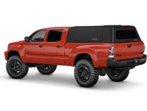 Tacoma Truck Bed Cap SmartCapEVOa Adventure Matte Black For 05-15 Toyota Tacoma 6 Foot Standard Bed RSI SmartCap