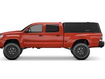Tacoma Truck Bed Cap SmartCapEVOa Adventure Matte Black For 05-15 Toyota Tacoma 6 Foot Standard Bed RSI SmartCap