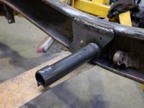 Diesel Fuel Cooler Bracket For 01-10 GM Pickups Rust Buster Frameworks