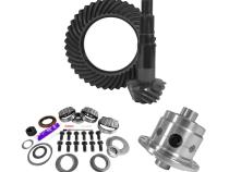 11.25 inch Dana 80 4.30 Rear Ring and Pinion Install Kit 35 Spline Positraction 4.125 inch BRG Yukon Gear &amp;amp; Axle