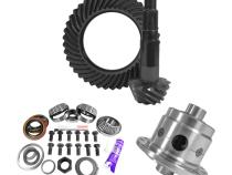 11.25 inch Dana 80 Thin 3.73 Rear Ring and Pinion Install Kit 35 Spline Positraction 4.375 inch Yukon Gear &amp;amp; Axle