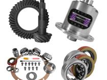 8.2 inch GM 3.55 Rear Ring and Pinion Install Kit 28 Spline Positraction 2.25 inch Axle Bearings Yukon Gear &amp;amp; Axle