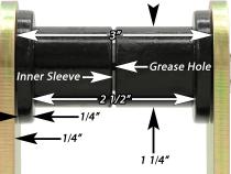 Boomerang Leaf Spring Shackles 87-95 Wrangler YJ Rear Includes Urethane Bushings HD Greasable Bolts Pair RockJock 4x4