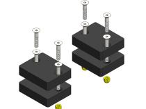 Jeep Wrangler 1-2 Inch Tall Rear Bump Stops 2018-Present Jeep Wrangler JL Clayton Off Road