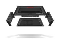 F-250/F-350 Truck Bed Cap SmartCap EVOa Adventure Matte Black For 17-22 Ford F-250/F-350 Super Duty 6.8 Foot Standard Bed SmartCap