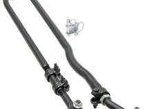 Currectlync Steering System 07-18 Wrangler JK w/Flipped Drag Link 1 1/2 Inch Diameter Tube Tie Rod/Forged Drag Link/Forged Tie Rod Ends Premium Jam Nuts And Adjuster RockJock 4x4