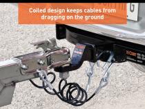 Curt Towing Safety Cable Kit (44 1/2 Inch Long w/ 2 Snap Hooks 5000 lbs. 2-Pack) RockJock 4X4