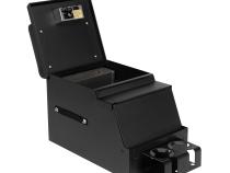 Deluxe Stereo Center Console Universal 12 1/2 Inch Wide Black Tuffy Security Products