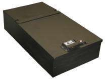 Tactical Lockbox Universal 36 x 20 x 9 Inch Width Orientation Black Tuffy Security Products
