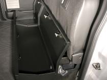Rear Underseat Lockbox - 09-14 F-150 w/ Crew Cab w/o Subwoofer Black Tuffy Security Products