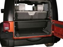 Standard Cargo Enclosure - 07-10 Wrangler JK Black Tuffy Security Products