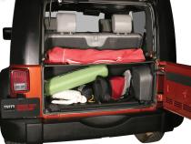 Standard Cargo Enclosure - 07-10 Wrangler JK Black Tuffy Security Products