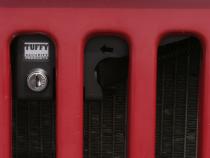 Hood Lock - 87-95 Wrangler YJ Black Tuffy Security Products
