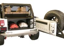 Premium Cargo Enclosure - 11-13 Wrangler JK {4-Door} 14-18 Wrangler JK {Rear Seats Must Be Removed on 2-Door Models} Black Tuffy Security Products