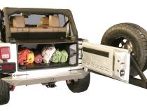 Premium Cargo Enclosure - 11-13 Wrangler JK {4-Door} 14-18 Wrangler JK {Rear Seats Must Be Removed on 2-Door Models} Black Tuffy Security Products