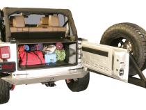 Premium Cargo Enclosure - 11-13 Wrangler JK {4-Door} 14-18 Wrangler JK {Rear Seats Must Be Removed on 2-Door Models} Black Tuffy Security Products