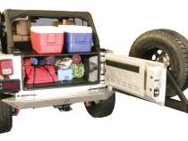 Premium Cargo Enclosure - 11-13 Wrangler JK {4-Door} 14-18 Wrangler JK {Rear Seats Must Be Removed on 2-Door Models} Black Tuffy Security Products