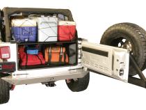 Premium Cargo Enclosure - 11-13 Wrangler JK {4-Door} 14-18 Wrangler JK {Rear Seats Must Be Removed on 2-Door Models} Black Tuffy Security Products
