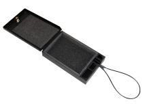 Portable Safe For Full-Size Pistols Universal Black Includes Security Cable Tuffy Security Products