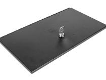 In-Floor Locking Cargo Lid 09-10 Ram 1500 11-18 1500 9 1500 Classic 10-22 2500/3500 Crew Cab Exc.Mega Cab Black Tuffy Security Products
