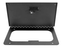In-Floor Locking Cargo Lid 09-10 Ram 1500 11-18 1500 9 1500 Classic 10-22 2500/3500 Crew Cab Exc.Mega Cab Black Tuffy Security Products