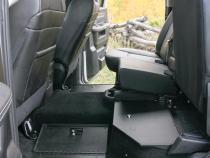 In-Floor Locking Cargo Lid 09-10 Ram 1500 11-18 1500 9 1500 Classic 10-22 2500/3500 Crew Cab Exc.Mega Cab Black Tuffy Security Products