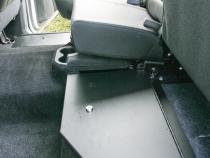 Rear Underseat Locking Lid 09-10 Ram 1500 11-22 1500 19 1500 Classic 10-22 2500/3500  Extended Crew Cab Black Tuffy Security Products