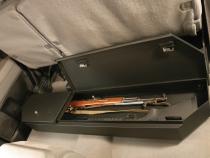 Rear Underseat Lockbox - 07-21 Tundra w/ Double Crew Cab Excludes CrewMax Black Tuffy Security Products
