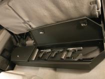 Rear Underseat Lockbox - 07-21 Tundra w/ Double Crew Cab Excludes CrewMax Black Tuffy Security Products