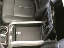 Console Safe - 09-14 F-150 w/o Full Floor Center Console w/ Flow-Thru Console Black Tuffy Security Products