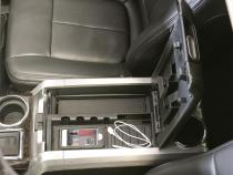 Console Safe - 09-14 F-150 w/o Full Floor Center Console w/ Flow-Thru Console Black Tuffy Security Products