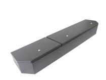 Rear Underseat Lockbox 15-22 F-150 17-22 F-250/350/450 Super Duty w/ Crew Cab w/o Floor Mounted Subwoofer Full Length Black Tuffy Security Products