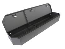Rear Underseat Lockbox 15-22 F-150 17-22 F-250/350/450 Super Duty w/ Crew Cab w/o Floor Mounted Subwoofer Full Length Black Tuffy Security Products
