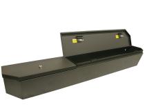 Rear Underseat Lockbox 15-22 F-150 17-22 F-250/350 Super Duty w/ Extended Cab Black Tuffy Security Products