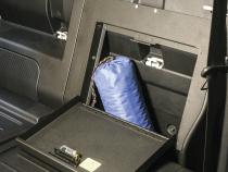 Rear Cubby Cover 05-22 Tacoma Crew Cab Black Tuffy Security Products