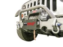 License Plate Holder For Hawse Fairlead Universal Black Tuffy Security Products
