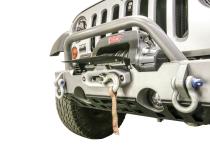 License Plate Holder For Hawse Fairlead Universal Black Tuffy Security Products
