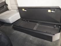 Rear Underseat Lockbox - 07-19 Silverado/Sierra 1500 19 Old Body Style} / 07-19 2500HD/3500HD w/ Crew Cab 60% Length Black Tuffy Security Products